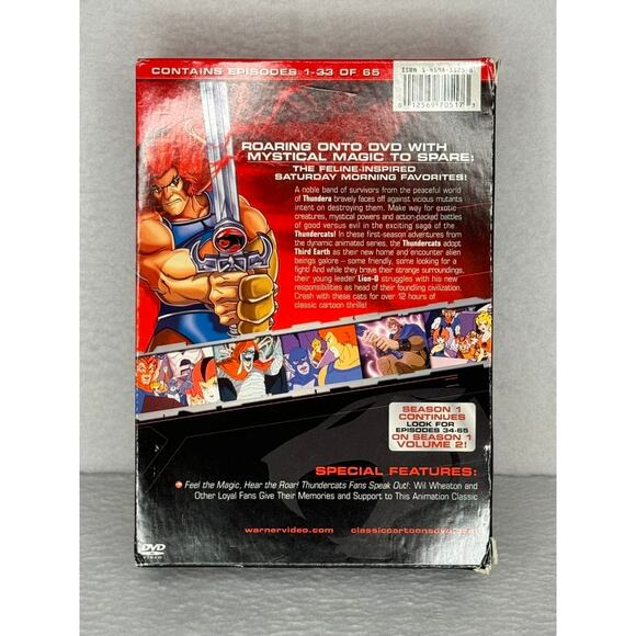Thundercats: Season One Volume One DVD - Picture 2 of 8